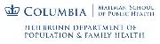 Columbia University, Heilbrunn Department of Population and Family Health Logo